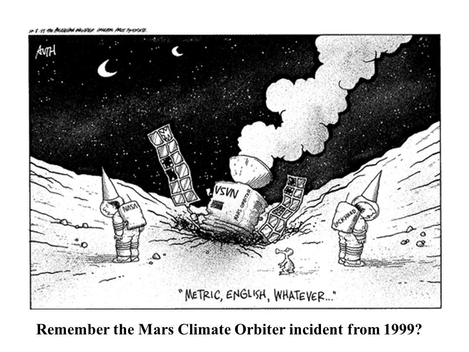 The Mars Climate Orbiter