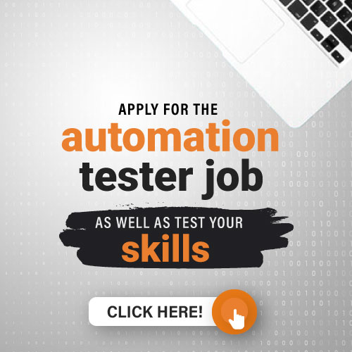 Automation tester job