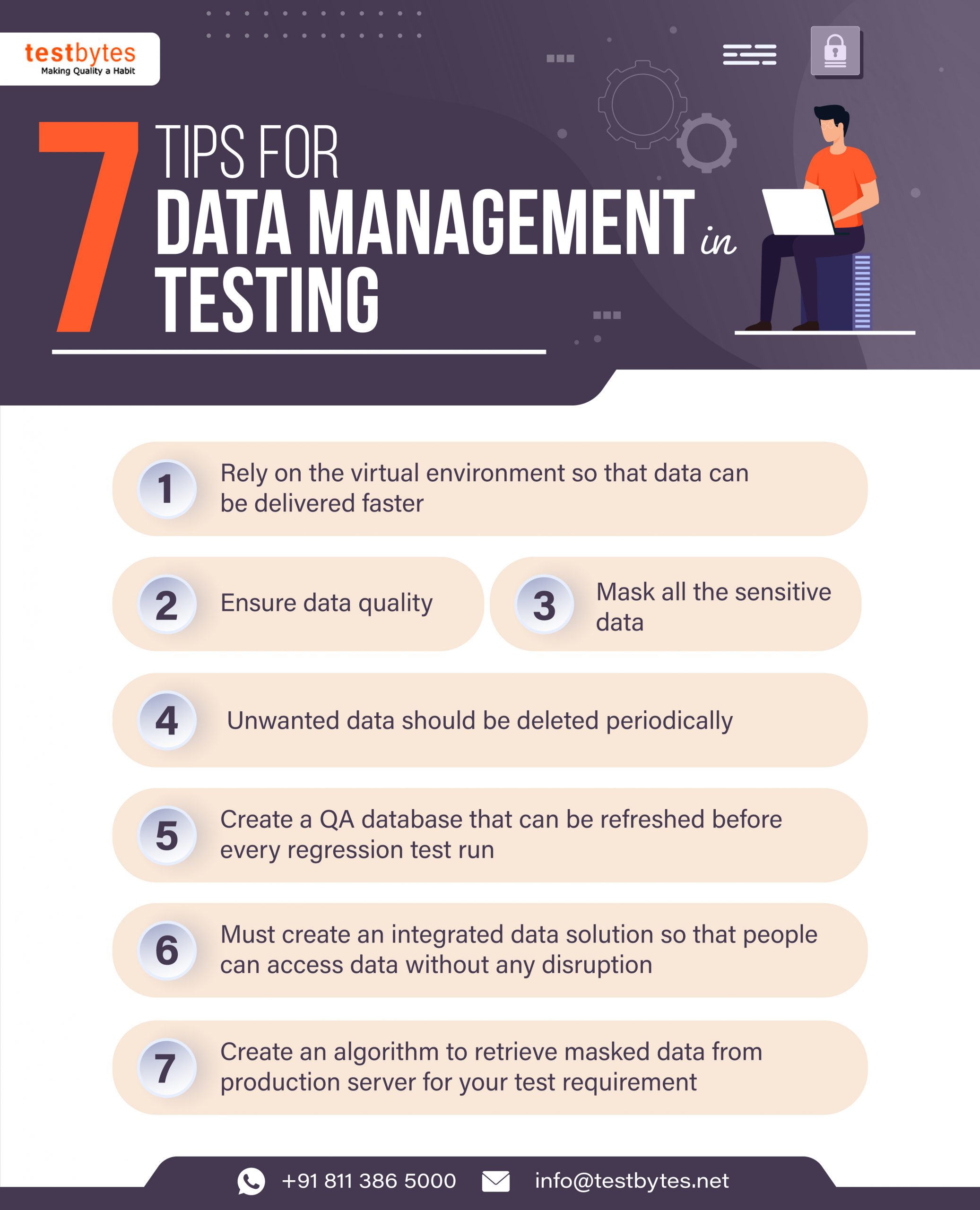 7 Tips for Test Data Management