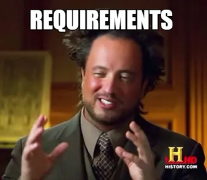software testing requirement meme